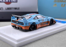Load image into Gallery viewer, DK 1:64 Blue Gulf LBWK F40 Racing Sports Model Diecast Metal Car New Collection