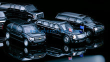 Load image into Gallery viewer, 596 1:64 HEC President Beast Tahoe Suburban Express Model Diecast Metal Car