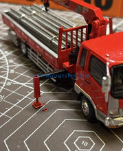 Load image into Gallery viewer, GCD 1:64 Red Fuso Fighter Crane Truck Model Diecast Metal Car New Collection