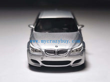 Load image into Gallery viewer, King 1:64 Silver M5 E60 Sedan Sports Model Diecast Metal Car New Collection