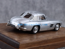 Load image into Gallery viewer, MY64 1:64 Silver 1954 AMG 300SL W198 Classic Sport Model Diecast Resin Car New Collection