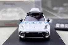 Load image into Gallery viewer, RM 1:64 White Panamera Touring Wagon Sports Model Diecast Metal Car New Collection