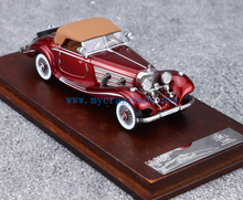 Load image into Gallery viewer, Liberty 1:64 Wine 500K Vintage Convertible Sports Model Diecast Metal Car New Collection