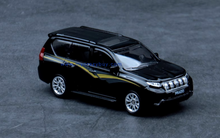 Load image into Gallery viewer, CCA 1:64 Black Land Cruiser Prado SUV Sports Model Toy Diecast Metal Car New Collection