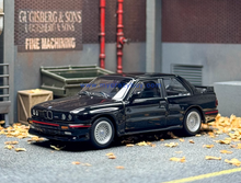 Load image into Gallery viewer, AR 1:64 Black M3 E30 Coupe Sports Model Diecast Metal Car New Collection