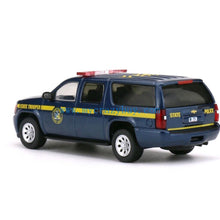 Load image into Gallery viewer, 1:64 596 Blue New York Trooper Police Suburban SUV Model Diecast Metal Car New Collection