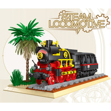 Load image into Gallery viewer, 676PCS MOC Classic Steam Locomotive Train Track Scene Model Toy Building Block Brick Gift Kids Compatible Lego