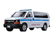 Load image into Gallery viewer, 596Model 1:64 Express 3500 Delivery Van Police Model Diecast Metal Car New