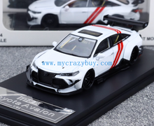 Load image into Gallery viewer, LMF 1:64 White Avalon Widebody GT Sports Model Diecast Metal Car New Collection
