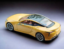 Load image into Gallery viewer, Masdi 1:64 Yellow 2020 LC500h Coupe Sports Model Diecast Metal Car New Collection