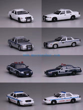 Load image into Gallery viewer, 1:64 596 Police Crown Victoria CV EN114 Sedan Model Diecast Metal Car New Collection