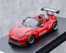 Load image into Gallery viewer, SW 1:64 JDM Red Miata MX5 Pandem Convertible Sport Model Diecast Metal Car New Collection