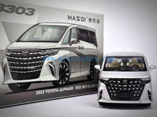 Load image into Gallery viewer, Masdi 1:64 Silver 2023 Alphard Mini Van MPV Sports Model Diecast Metal Car New Collection