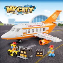 Load image into Gallery viewer, 216PCS MOC City Airliner Air Bus Plane Figure Model Toy Building Block Brick Gift Kids Compatible Lego