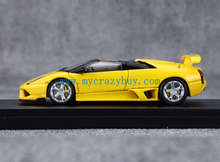 Load image into Gallery viewer, PK 1:64 Yellow Murcielago LP640 Roadster DIY Sport Model Diecast Metal Car New Collection