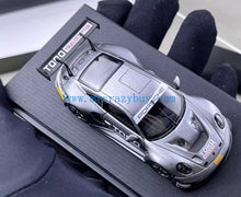 Load image into Gallery viewer, SR 1:64 Silver 911 GT3 R Racing Sports Model Diecast Metal Car New Collection