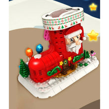 Load image into Gallery viewer, 292PCS MOC Christmas Santa Stocking Pen Holder Container Model Toy Building Block Brick Gift Kids Compatible Lego