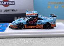 Load image into Gallery viewer, DK 1:64 Blue Gulf LBWK F40 Racing Sports Model Diecast Metal Car New Collection