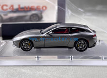 Load image into Gallery viewer, PK 1:64 Gray GTC4 Lusso Coupe Racing Sports Model Diecast Metal Car New Collection