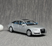 Load image into Gallery viewer, Masdi 1:64 Silver A6L C6 Classic Sedan Sports Model Diecast Metal Car New Collection