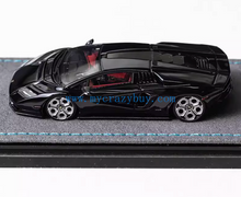 Load image into Gallery viewer, EC 1:64 Black Countach LPI800-4 Sports Model Diecast Resin Car New Collection