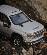 Load image into Gallery viewer, SC 1:64 Silver Silverado Pickup Truck Sports Model Diecast Metal Car Box New Collection