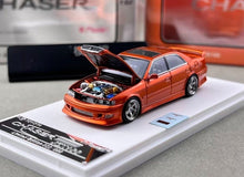 Load image into Gallery viewer, Model1 1:64 JDM Orange Chaser MK6 JZX100 Sports Model Diecast Metal Car New Collection