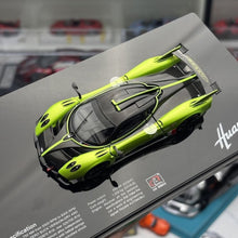 Load image into Gallery viewer, LCD 1:43 Green Huayra R Sports Open Model Diecast Metal Car Box New Collection