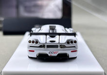 Load image into Gallery viewer, AM 1:64 White #99 CCGT Racing Sports Model Diecast Metal Car Box New Collection