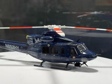Load image into Gallery viewer, 596 1:64 APA Blue 412 Helicopter LAPD Police Model Diecast Metal Car New Collection