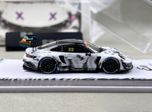 Load image into Gallery viewer, EA 1:64 Snow Monster 911 GT3 #22 Sports Model Diecast Metal Car Box New Collection