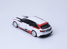 Load image into Gallery viewer, ATS 1:64 White RS6 Advant GT Wagon Touring Sports Model Diecast Metal Car New Collection