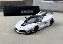 Load image into Gallery viewer, LT 1:64 Matte White Fxx-k EVO Sports Model Diecast Metal Car Box New Collection