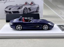 Load image into Gallery viewer, Nameless 1:64 APA Blue SLR Stirling Moss Sports Model Diecast Resin Car New Collection