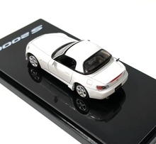 Load image into Gallery viewer, HJ64 1:64 JDM White S2000 AP1 Sports Model Diecast Metal Car Box New Collection