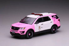 Load image into Gallery viewer, 596 1:64 Pink Explorer Police Cancer Awareness Model Diecast Metal Car Set New Collection
