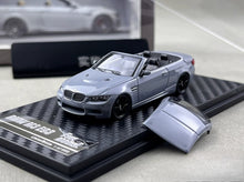 Load image into Gallery viewer, Fine 1:64 Gray M3 E93 Convertible Sports Model Diecast Metal Car Box New Collection