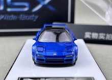 Load image into Gallery viewer, MT 1:64 Blue JDM NSX Widebody Sports Model Diecast Metal Car Box New Collection