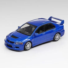Load image into Gallery viewer, Masdi 1:64 Blue Lancer Evolution EVO 9 IX Sports Model Diecast Metal Car New Collection