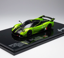 Load image into Gallery viewer, LCD 1:43 Green Huayra R Sports Open Model Diecast Metal Car Box New Collection