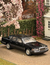 Load image into Gallery viewer, MK 1:64 1990 Signature Black Town Classic Sedan Model Diecast Metal Car New Collection