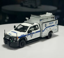 Load image into Gallery viewer, 596 1:64 APA White F550 Super Duty PAPD ESU Police Model Diecast Metal Car New Collection