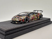 Load image into Gallery viewer, DAP 1:64 Sunflower Huracan GT Sports Model Diecast Metal Car Box New Collection