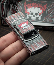 Load image into Gallery viewer, 97m 1:64 APA Black 1964 Impala Ghost Low Rider Sports Model Diecast Metal Car