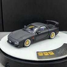 Load image into Gallery viewer, PGM 1:64 Black RX7 FD3s Round Sports Open Model Diecast Metal Car New Collection