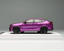 Load image into Gallery viewer, Bmer 1:64 Purple X6M SUV Sports Model Diecast Metal Car Box New Collection
