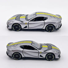 Load image into Gallery viewer, Bburago 1:64 Gray 812 Competizione Sports Open Model Diecast Metal Car Box New Collection