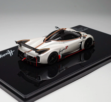 Load image into Gallery viewer, LCD 1:43 White Huayra R Sports Open Model Diecast Metal Car Box New Collection