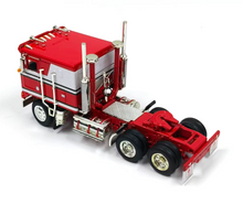 Load image into Gallery viewer, MJ 1:64 Red Silver K100 Tractor Unit Truck Model Diecast Metal Car Box New Collection