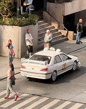 Load image into Gallery viewer, MK 1:64 APA White 406 Taxi Sports Model Diecast Metal Car Box New Collection